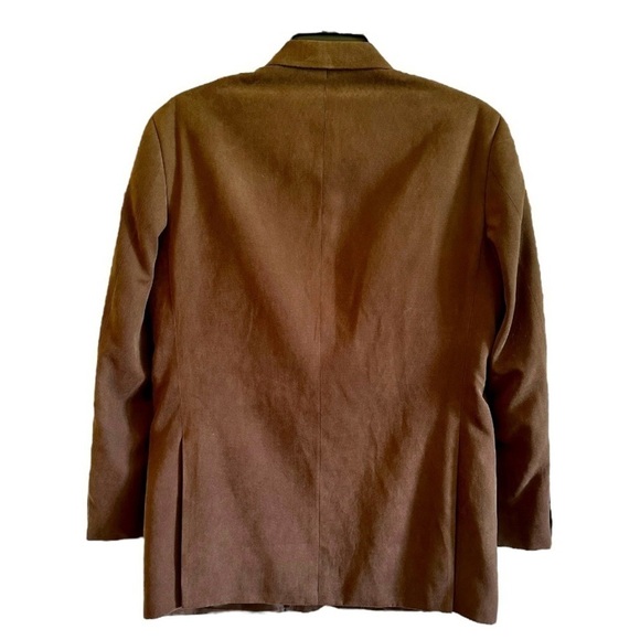 VIA EUROPA, FROM MACYS, DARK BROWN SPORT COAT. SIZE 44R - Picture 5 of 10